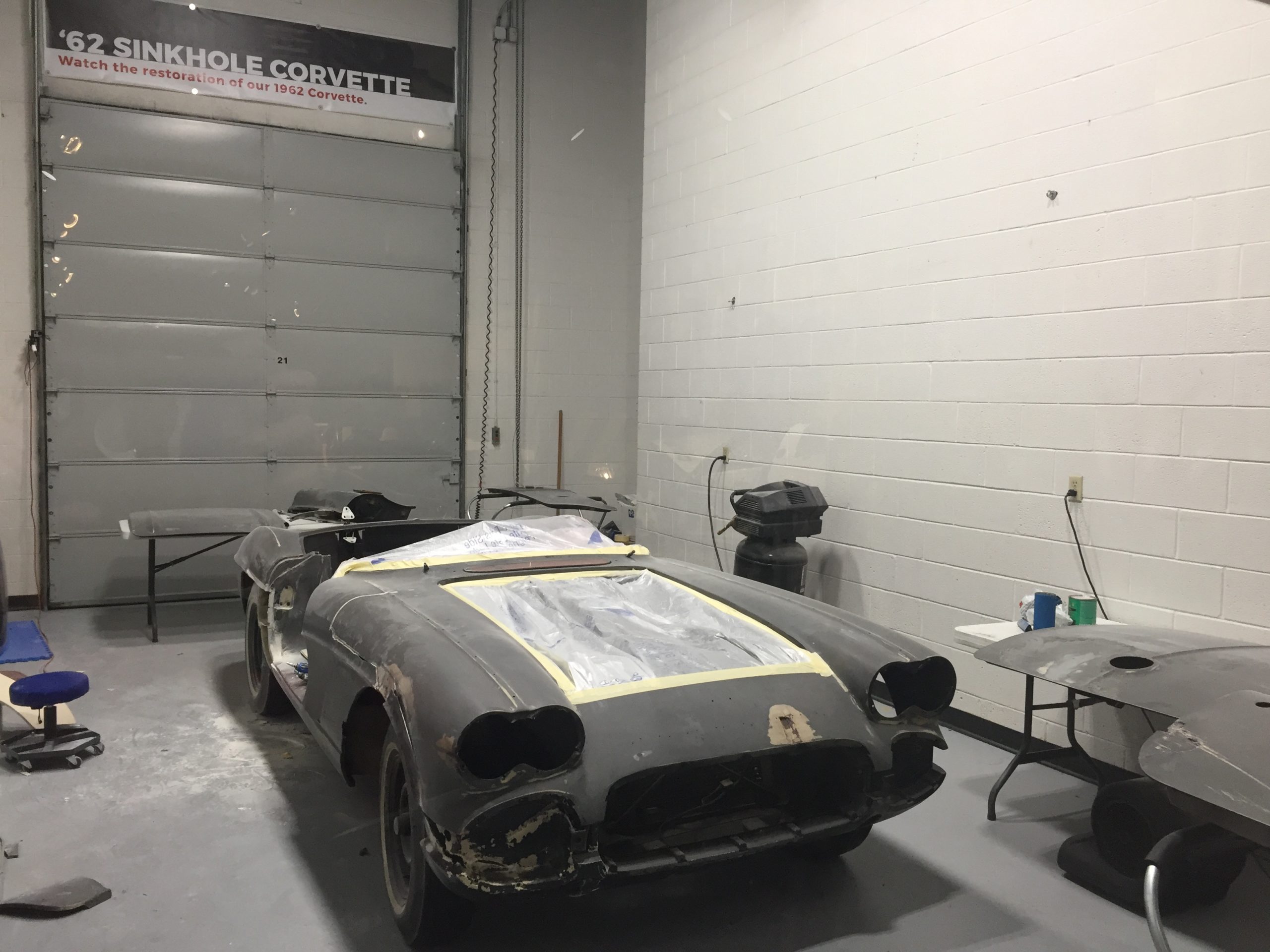 1962 Corvette restoration