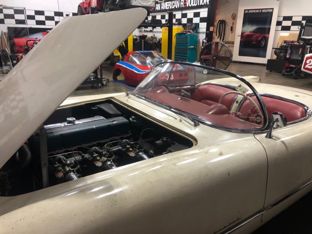 Entombed Corvette at NCM