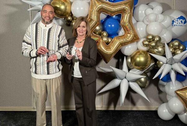 National Corvette Museum Staff Members Debbie Eaton Kenneth Jones Jr. Win Southern Kentucky Hospitality Awards