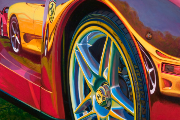 National Corvette Museum-LUSTER-Exhibit-Artwork-Lockwood, L. All The Pretty Horses National Corvette Museum-LUSTER-Exhibit-Artwork-Lockwood, L. All The Pretty Horses