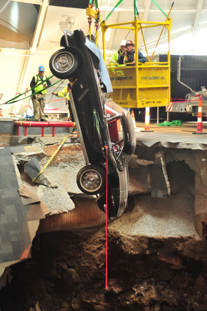 National Corvette Museum-Sinkhole-Ground to Sky-Corvette