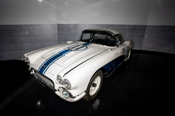 National Corvette Museum-2025 Artifact of the MOnth-1961 Gulf Oil Corvette