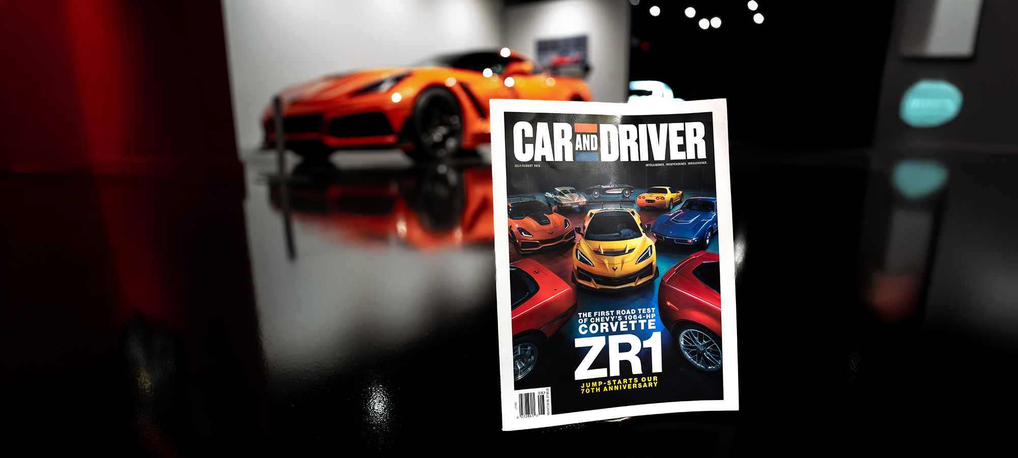 Corvette Makes Headlines: 2025 ZR1 and Museum Icons on the Cover of Car and Driver