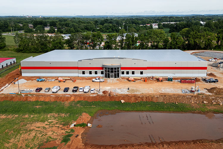 Collections Facility Construction Progress Summer 2026 Collections Facility Construction Progress Summer 2026